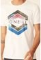 Camiseta Oneill Estampada Off White - Marca Oneill