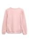 Blusa de Moletom Colcci Fun Infantil Gatinho Rosa - Marca Colcci Fun