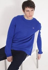 Sweater Tommy Hilfiger Azul - Calce Regular
