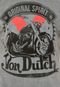 Camiseta Von Dutch Original Spirit Cinza - Marca Von Dutch 