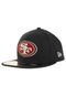 Boné New Era 59Thirty NFL Evergreen San Franscisco 49ers Team Color Preto - Marca New Era