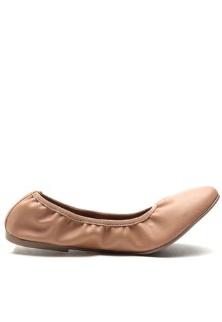 Sapatilha DAFITI SHOES Recortes Nude - Compre Agora