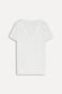 Camiseta Malha Brilho Reversa Branco - Marca Reversa
