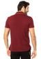 Camisa Polo Ellus Classic Frisos Vinho - Marca Ellus