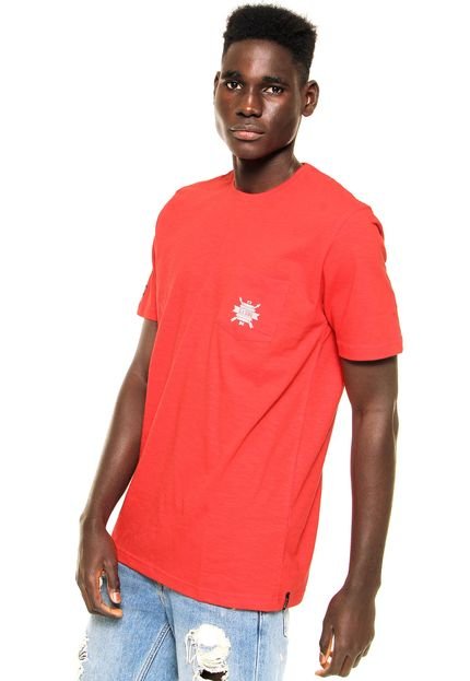 Camiseta Globe Basica Vermelha - Marca Globe