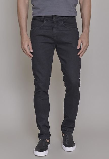 Calça Jeans Lemier Collection Slim Fit Black Básica - Marca Lemier Jeans