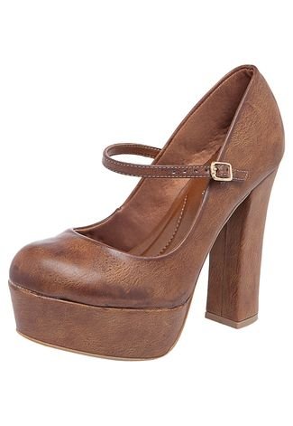 Sandália DAFITI SHOES Meia Pata Caramelo - Compre Agora