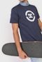 Camiseta DC Shoes Two Halves Azul-Marinho - Marca DC Shoes