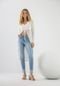 Calça Jeans Skinny Every Day com Detalhe Barra - Marca Lez a Lez