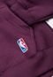 Moletom NBA Juvenil Basket Vinho - Marca NBA