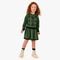 Vestido Infantil com Aviamentos Nanai Verde - Marca Nanai