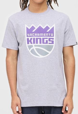 Camiseta NBA Sacramento Kings New Era Logo Masculina