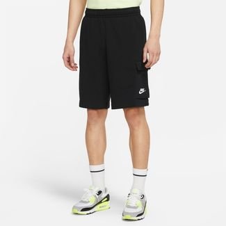 Shorts Nike Sportswear Club Fleece Preto - Compre Agora