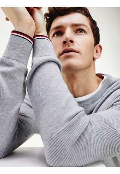 Sueter Gris Tommy Hilfiger Compra Ahora Dafiti Colombia