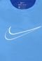Camiseta Nike Recortes Azul - Marca Nike