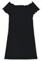 Vestido Juvenil Ciganinha Gloss Preto - Marca Gloss