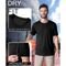 Kit 4 Camiseta Masculina Esportiva de Poliester Camisa Gola Redonda Estampada - Marca Relaxado