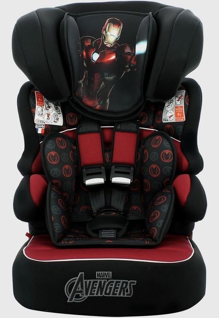 Cadeira para Auto 9 a 36 Kg Marvel Beline Luxe Homem de Ferro Avengers - Marca Marvel