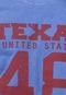 Camiseta M. Officer Texas Azul - Marca M. Officer