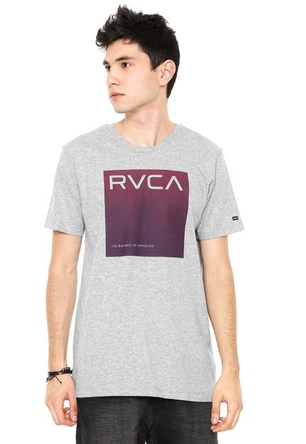 Camiseta RVCA Balance Process Cinza - Marca RVCA