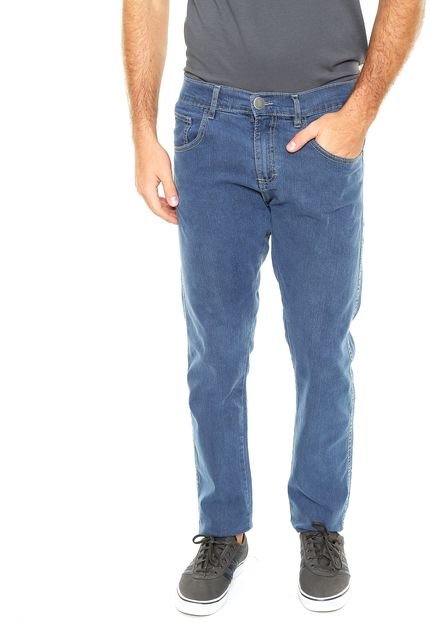 Calça Jeans FiveBlu Reta Cambridge Azul - Marca FiveBlu