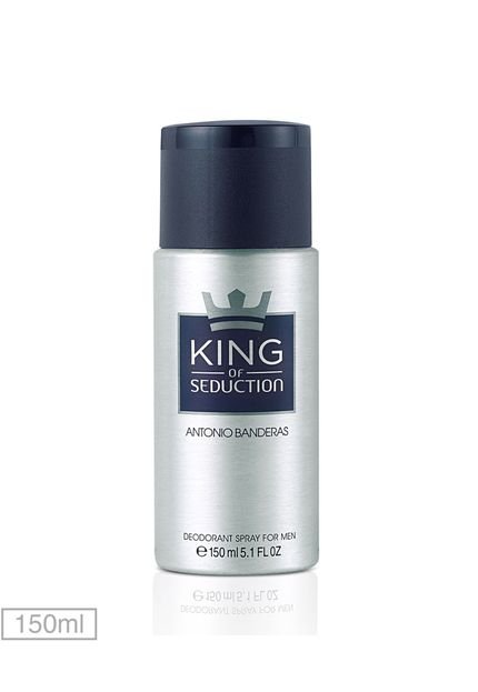 Desodorante King Of Seduction 150ml - Marca Antonio Banderas