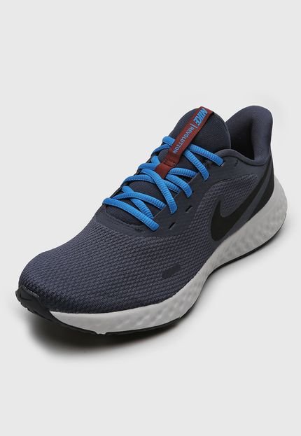 Tênis Nike Revolution 5 Azul-Marinho - Marca Nike