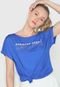 Camiseta Colcci Fitness Connect People Azul - Marca Colcci Fitness