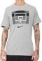 Camiseta Nike M Nk Dry Tee Backboard Cinza - Marca Nike