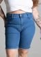 Bermuda Jeans Sawary Plus Size - 275358 - Azul - Sawary - Marca Sawary