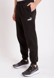 Pantalón de Buzo Puma Power Logo Sweatpants FL cl Negro - Calce Regular