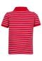 Camisa Polo Tommy Hilfiger Stripes Vermelha - Marca Tommy Hilfiger