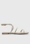 Rasteira Jorge Bischoff de CouroLezard Off-White - Marca Jorge Bischoff