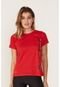 Camiseta Ecko Feminina Estampada Vermelha - Marca Ecko