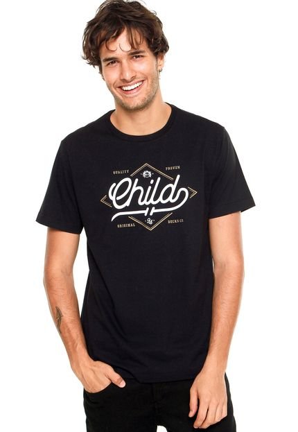 Camiseta Child Quality Proven Preta - Marca Child