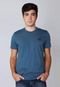 Camiseta Colcci Slim Lower Azul - Marca Colcci