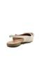 Sapatilha Thelure Slingback Bege - Marca Thelure
