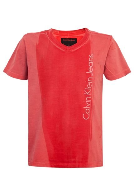 Camiseta Calvin Klein Kids Vermelha - Marca Calvin Klein Kids