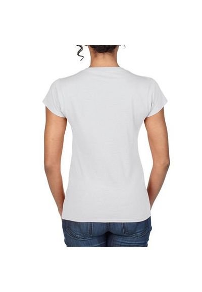Camiseta Dama V Blanco Gildan 64V00L - Compra Ahora | Dafiti Colombia