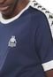 Camiseta Kappa Authentic Due Due Classic Azul-marinho - Marca Kappa
