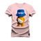 Camiseta Plus Size Estampada Premium T-Shirt Ted Chapeu - Rosa - Marca Nexstar