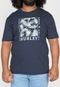 Camiseta Plus Size Hurley Frond Bomb Over Azul-Marinho - Marca Hurley