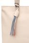 Bolsa FiveBlu Tassel Nude - Marca FiveBlu