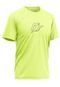 Camiseta Masculina Esportiva Overfame Icon Star Verde Fluor - Marca Over Fame