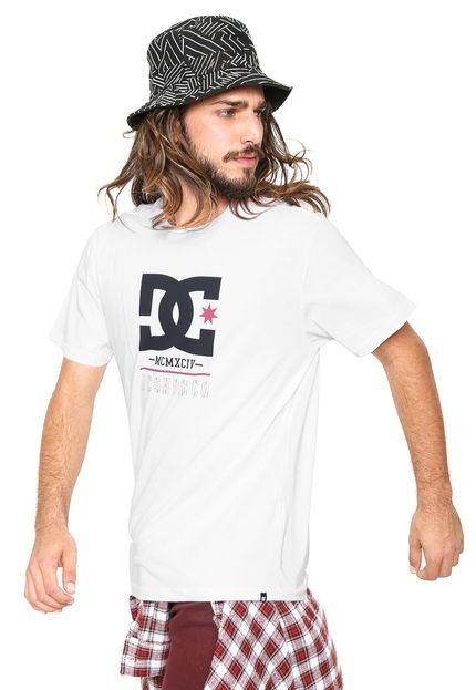 Camiseta DC Shoes Rackett Branca - Marca DC Shoes