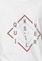 Camiseta Quiksilver Wordsquare Branca - Marca Quiksilver