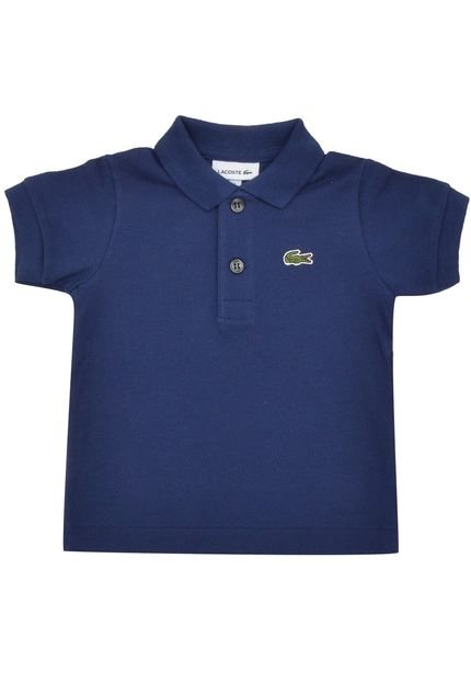 Camisa Polo Lacoste Kids Menino Azul - Marca Lacoste Kids