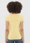 Camiseta Polo Wear Lisa Amarelo - Marca Polo Wear