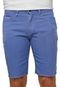 Bermuda Sarja Tommy Jeans Reta Desfiada Azul - Marca Tommy Jeans