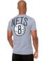 Camiseta New Era Arc Brooklin Nets Cinza - Marca New Era
